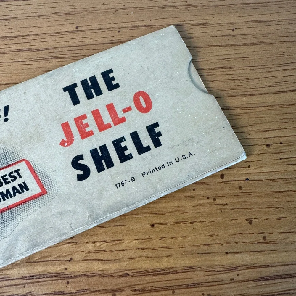 Vintage General Foods‎ Profit Calculator Slide Rule Jell O Shelf Salesman Tool